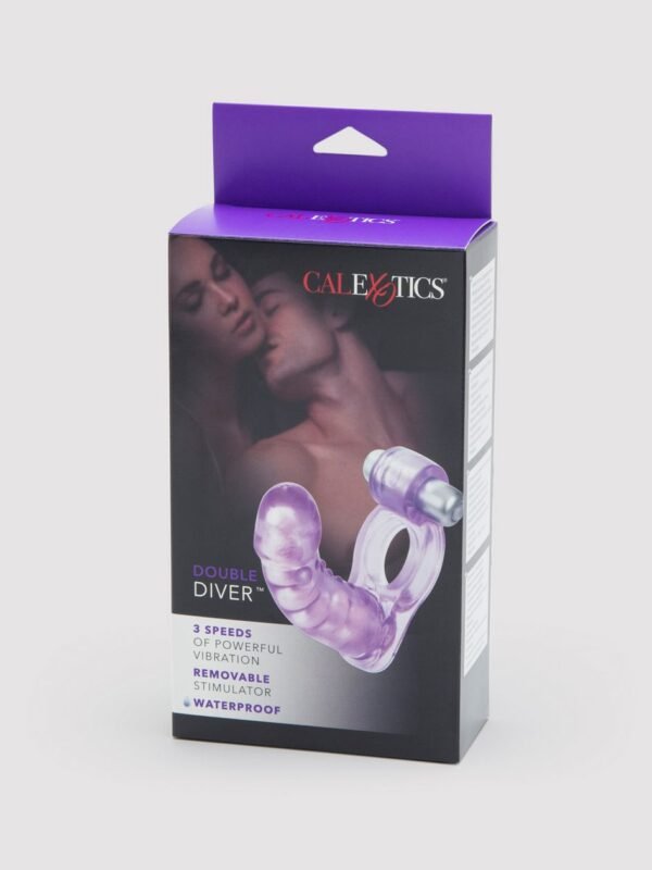 Double Diver Vibrating Double Penetration Cock Ring - 图片 6