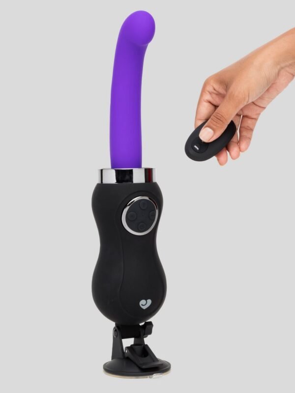 Motion Remote Control Warming Thrusting Sex Machine Set - 图片 6