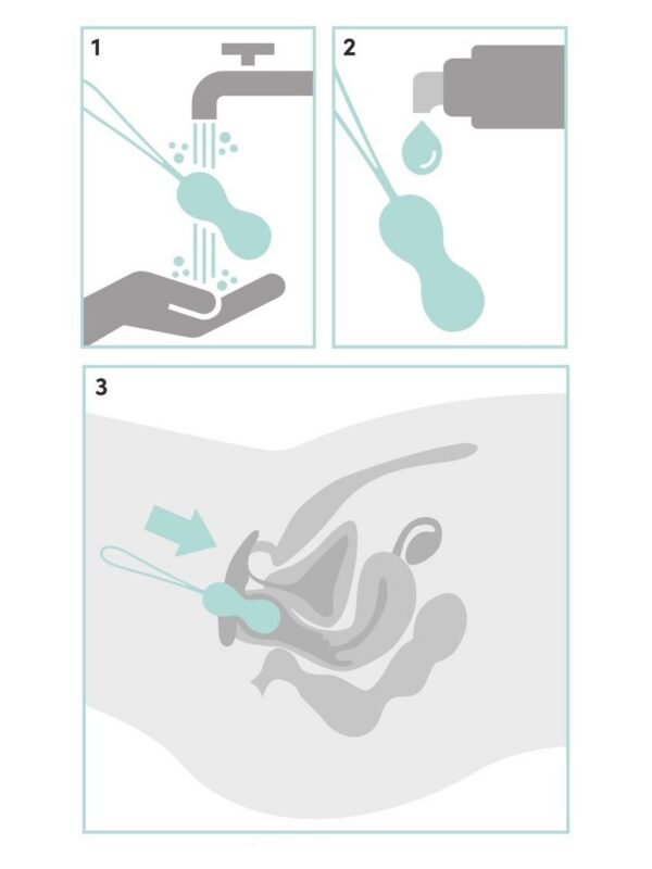 Health Silicone Kegel Toning Set - 图片 6