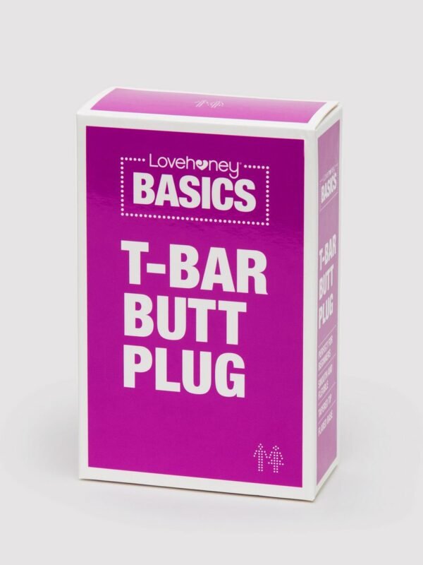 BASICS Clear T-Bar Butt Plug - 图片 6