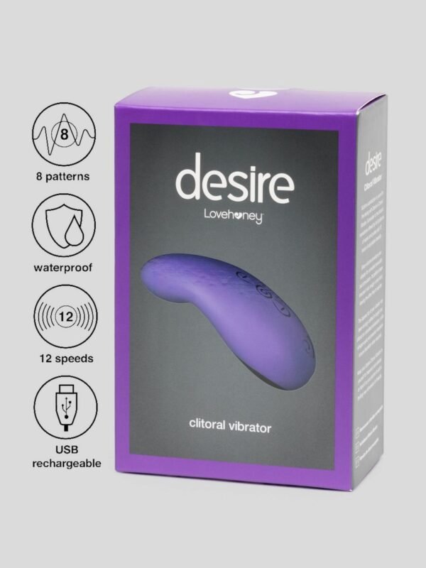 Desire Luxury Rechargeable Clitoral Vibrator - 图片 6
