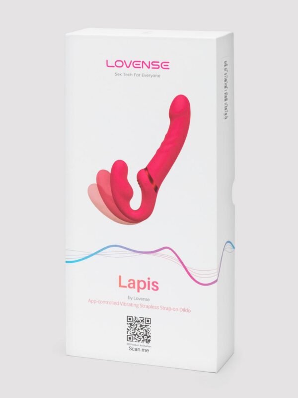 Lovense Lapis App Controlled Vibrating Strapless Strap-On - 图片 6