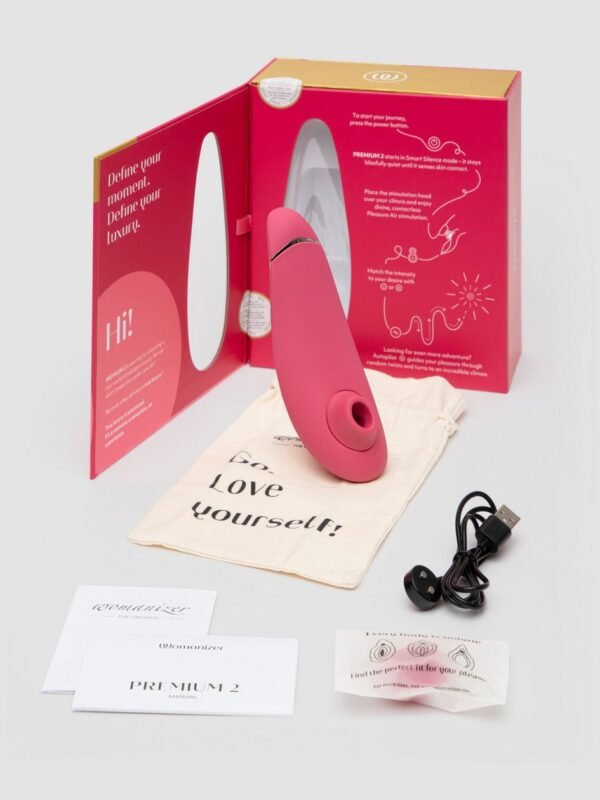 Womanizer Premium 2 Clitoral Suction Vibrator. As seen in Katy Perry's Woman's World - 图片 6