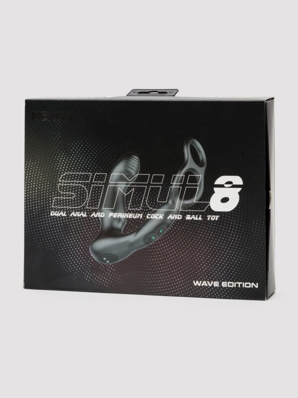 Nexus Simul8 Wave Dual Prostate Massager with Double Cock Ring - 图片 6