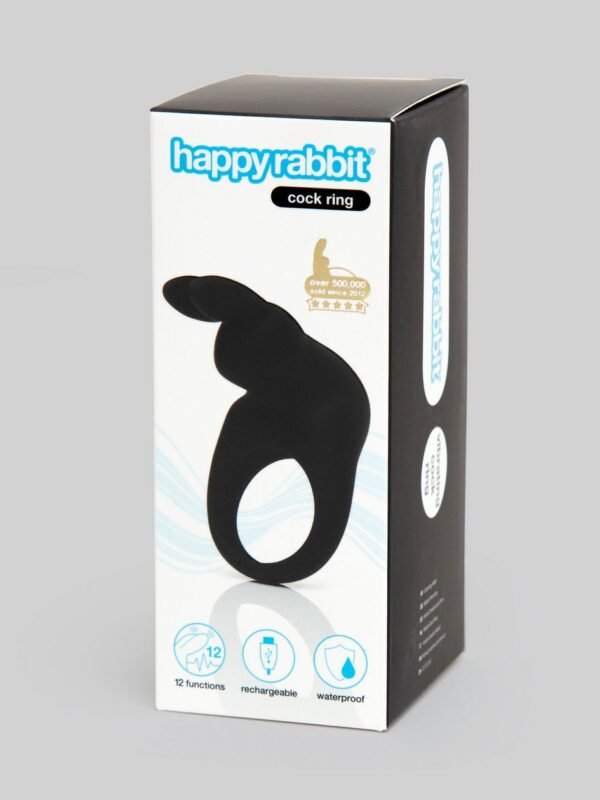 Happy Rabbit Rechargeable Rabbit Cock Ring - 图片 6