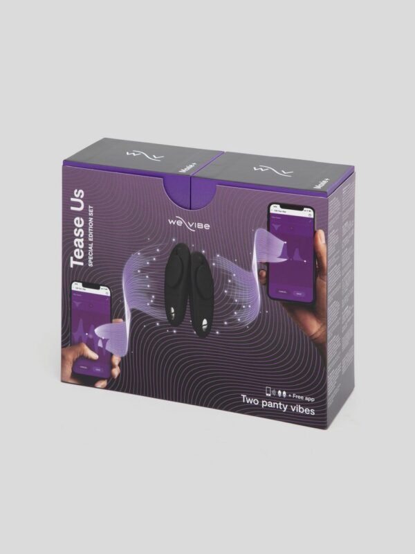 We-Vibe Moxie Tease Us Vibrating Silicone Clitoral Vibrator Boxed Set - 图片 7