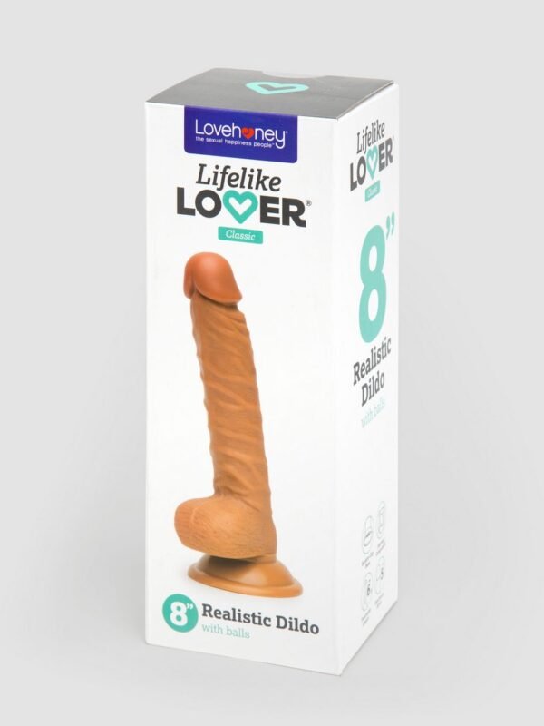 Lifelike Lover Classic Realistic Dildo 8 Inch - 图片 7