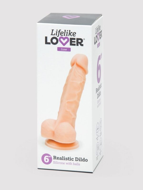 Lifelike Lover Luxe Realistic Silicone Dildo 6 Inch - 图片 7