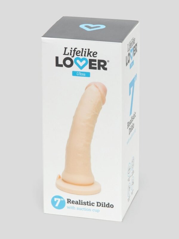 Lifelike Lover Ultra Realistic Suction Cup Dildo 7 Inch - 图片 7